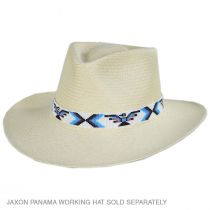 Eagle Beaded Hat Band - White alternate view 2