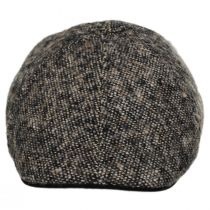 Donegal Marl Tweed Wool and Cotton Duckbill Cap alternate view 2