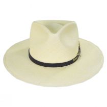 Klee Grade 8 Panama Straw Fedora Hat alternate view 2