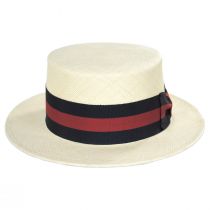 Panama Straw Skimmer Hat alternate view 2