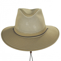 Mesh Cotton Aussie Fedora Hat alternate view 6