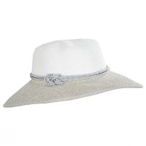 Two Tone Sailor Knot Straw Sun Hat alternate view 3