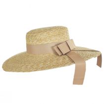 Fiume Milan Straw Boater Hat alternate view 3