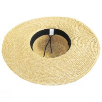 Fiume Milan Straw Boater Hat alternate view 4