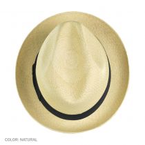 Panama Straw Trilby Fedora Hat - Natural alternate view 25