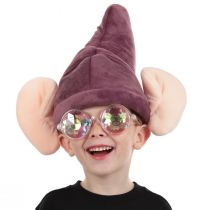 Snow White and the Seven Dwarfs Dopey Hat and Glasses alternate view 3