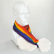 Rainbow and Clouds Scarf alternate view 2