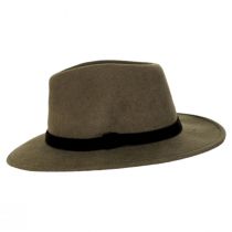 Slope Earflap Wool Felt Fedora Hat alternate view 28