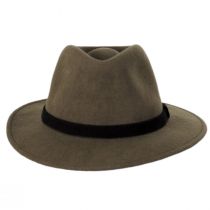 Slope Earflap Wool Felt Fedora Hat alternate view 47