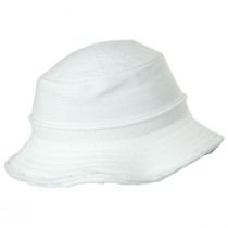 Frayed Edge Cotton Packable Bucket Hat alternate view 11