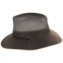 Yargo Weathered Cotton Mesh Blend Aussie Fedora Hat alternate view 3
