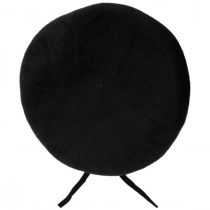 Wool Military Beret with Lambskin Band alternate view 79