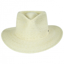 Marcos Palm Straw Fedora Hat - Natural alternate view 2