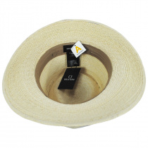 Marcos Palm Straw Fedora Hat - Natural alternate view 4
