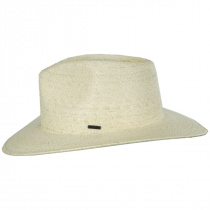 Marcos Palm Straw Fedora Hat - Natural alternate view 9
