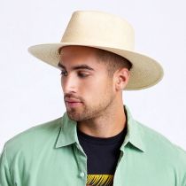 Marcos Palm Straw Fedora Hat - Natural alternate view 12