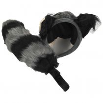 Racoon Plush Headband and Tail Kit alternate view 2
