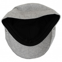 B2B Jaxon Hats Tecolote Herringbone Wool Blend Duckbill Cap alternate view 4