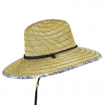 Gold Leaf Rush Straw Lifeguard Hat alternate view 3