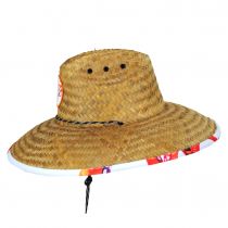 Octopus Coconut Straw Lifeguard Hat alternate view 3