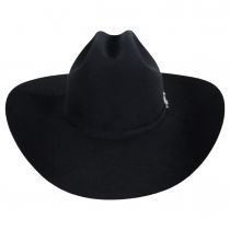 George Strait Collection City Limits 6X Fur Felt Western Hat - Black - Made to Order alternate view 2