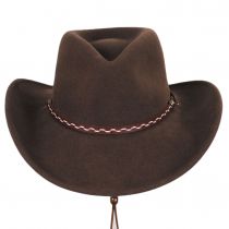 Davy Chincord Crushable LiteFelt Wool Outback Hat alternate view 14