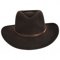Calaway Crushable LiteFelt Wool Outback Hat alternate view 6