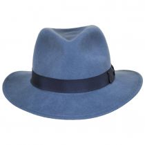 Curtis Wool LiteFelt Safari Fedora Hat - Light Blue alternate view 6