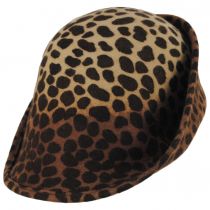 Leopard Wool Felt 6-Way Hat alternate view 3
