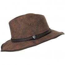 Rattler Vegan Leather Outback Hat alternate view 3