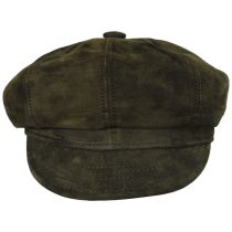 Spitfire Suede Leather Newsboy Cap alternate view 2
