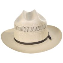 Open Road 10X Shantung Vented Straw Western Hat alternate view 2
