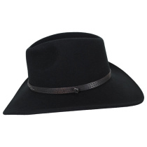 B2B Jaxon Hats Wyatt Wool Felt Western Cowboy Hat alternate view 3
