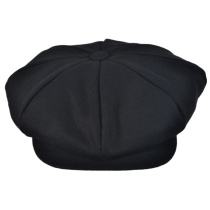 B2B Jaxon Hats Wool Blend Solid Big Apple Cap alternate view 2