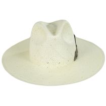 Imlay Knotted Shantung Straw Fedora Hat - Natural alternate view 6