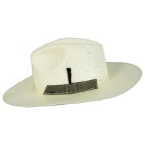 Imlay Knotted Shantung Straw Fedora Hat - Natural alternate view 7