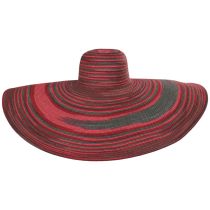 Look At Me Braided Toyo Straw Sun Hat alternate view 6