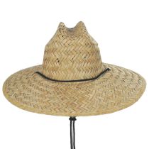 Bells II Palm Leaf Straw Lifeguard Hat alternate view 6
