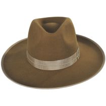 Reno Wool Felt Fedora Hat - Bronze alternate view 2