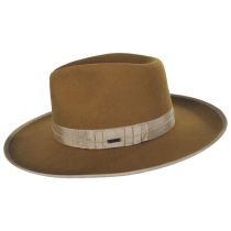 Reno Wool Felt Fedora Hat - Bronze alternate view 9