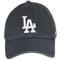Los Angeles Dodgers MLB Clean Up Strapback Baseball Cap Dad Hat alternate view 2
