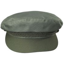 Two-Tone Fiddler Cap - Army Green alternate view 2