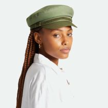 Two-Tone Fiddler Cap - Army Green alternate view 5