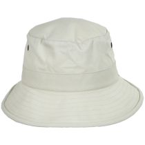 British Millerian Waxed Cotton Bucket Hat alternate view 6