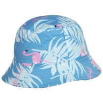 Flamingo Cotton Reversible Bucket Hat alternate view 2