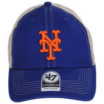 New York Mets MLB Trawler 47 Mesh Clean Up Snapback Baseball Cap alternate view 2
