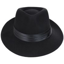 Freeport II Wool and Leather Fedora Hat alternate view 10