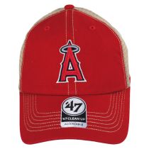 Los Angeles Angels MLB Trawler 47 Mesh Clean Up Snapback Baseball Cap alternate view 2