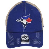 Toronto Blue Jays MLB Trawler 47 Mesh Clean Up Snapback Baseball Cap alternate view 2