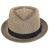Low Country Toyo Straw Blend Fedora Hat alternate view 2